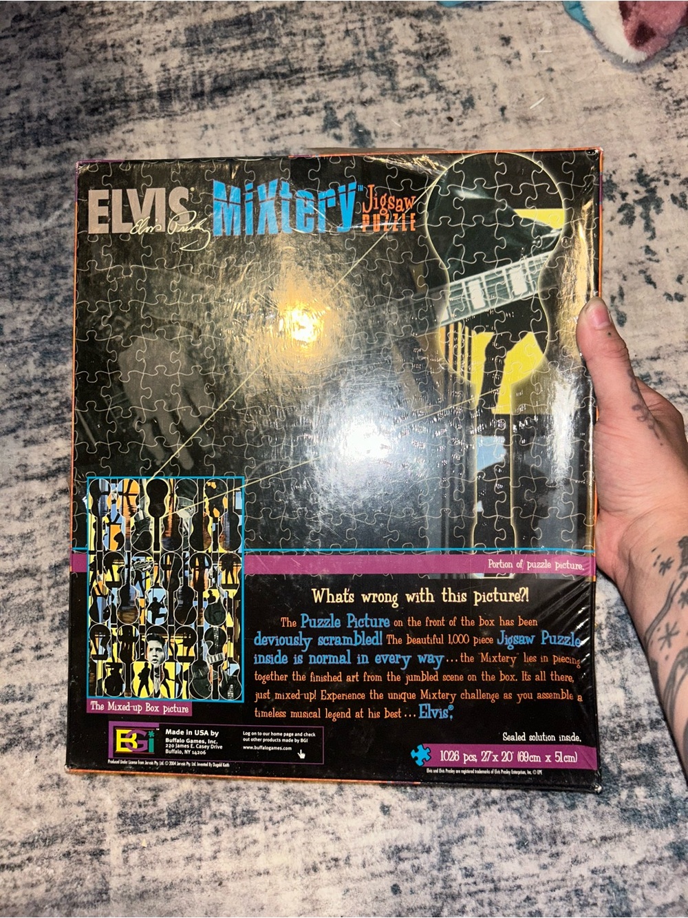 Brand New Elvis Mixtery Puzzle - Picture 3 of 3